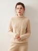 Women's Cashmere High Neck Sweater 2025: New Winter Style, Gentle Loose Fit, Slimming Thick Base Layer.