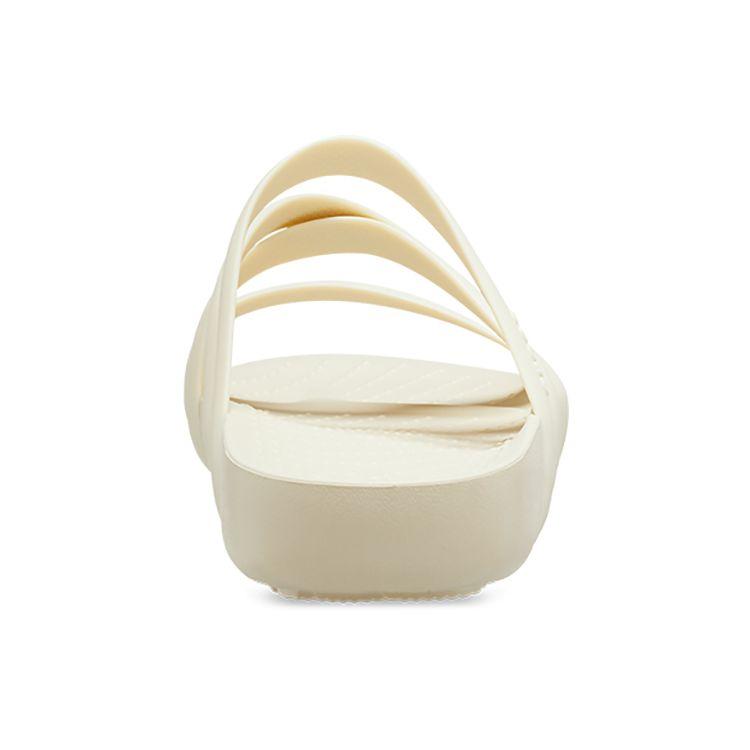 Crocs Lightweight Strap EVA Anti-Slip Slide Sandals Women Footwear Bone-White 208217-2Y2