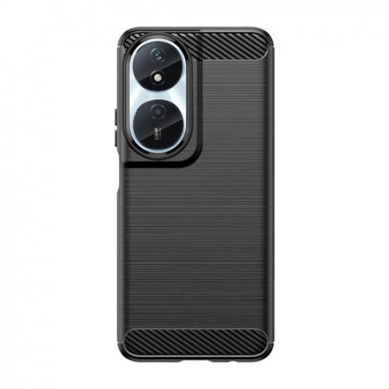 

Phone Case For Honor 90 Smart ,flexible Tpu Fiber Protective Cover For Honor 90 Smart чёрный