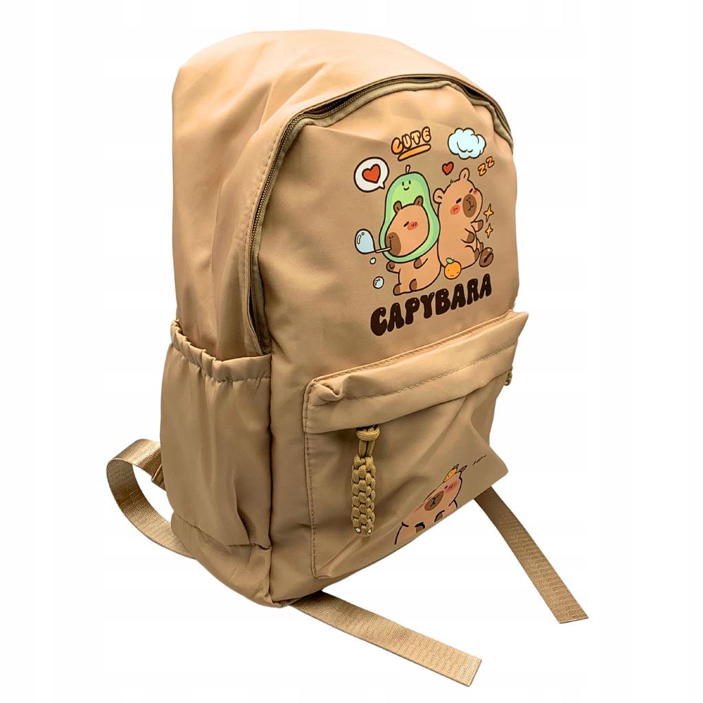 Kapybara Backpack For School School Urban Travel Roomy Kapybarka