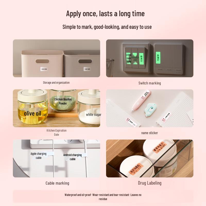 Jingchen D110 Bluetooth Portable Smart Label Printer