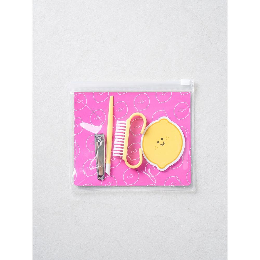 

Набор из 4 предметов: косметички и инструменты для маникюра Daiso