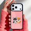 Cute Kawaii Shiba Inu Phone Case for iPhone 17 16 15 14 13 Pro Max Back Cover for 12 11 Pro Coque