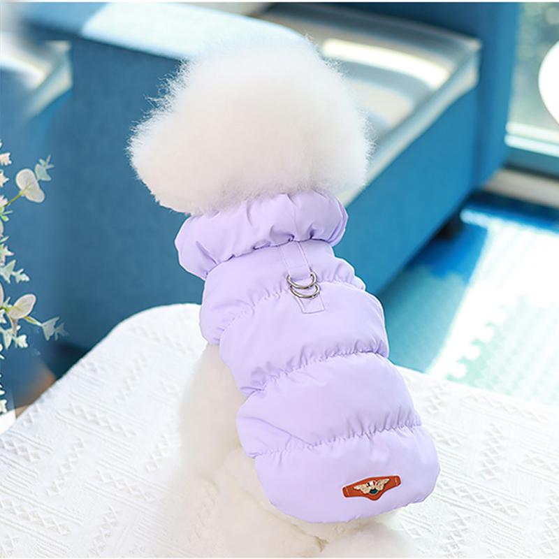 Orange Cat Down Jacket with Traction Buckle Winter Warm Pet Clothes for Cats Gotas Kitten Sphynx Coats Clothing vetement chat