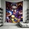 Poppy playtime Wandteppich Ästhetischer Wandbehang Bedruckter Stoffdecke Dekorative Wandteppiche für Schlafzimmer Wohnzimmer Heimdekoration