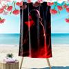 1pc naruto Beach Towel Ideal Birthday Gift For Family, A Vibrant Beach Towel Suitable for Outdoor Activities