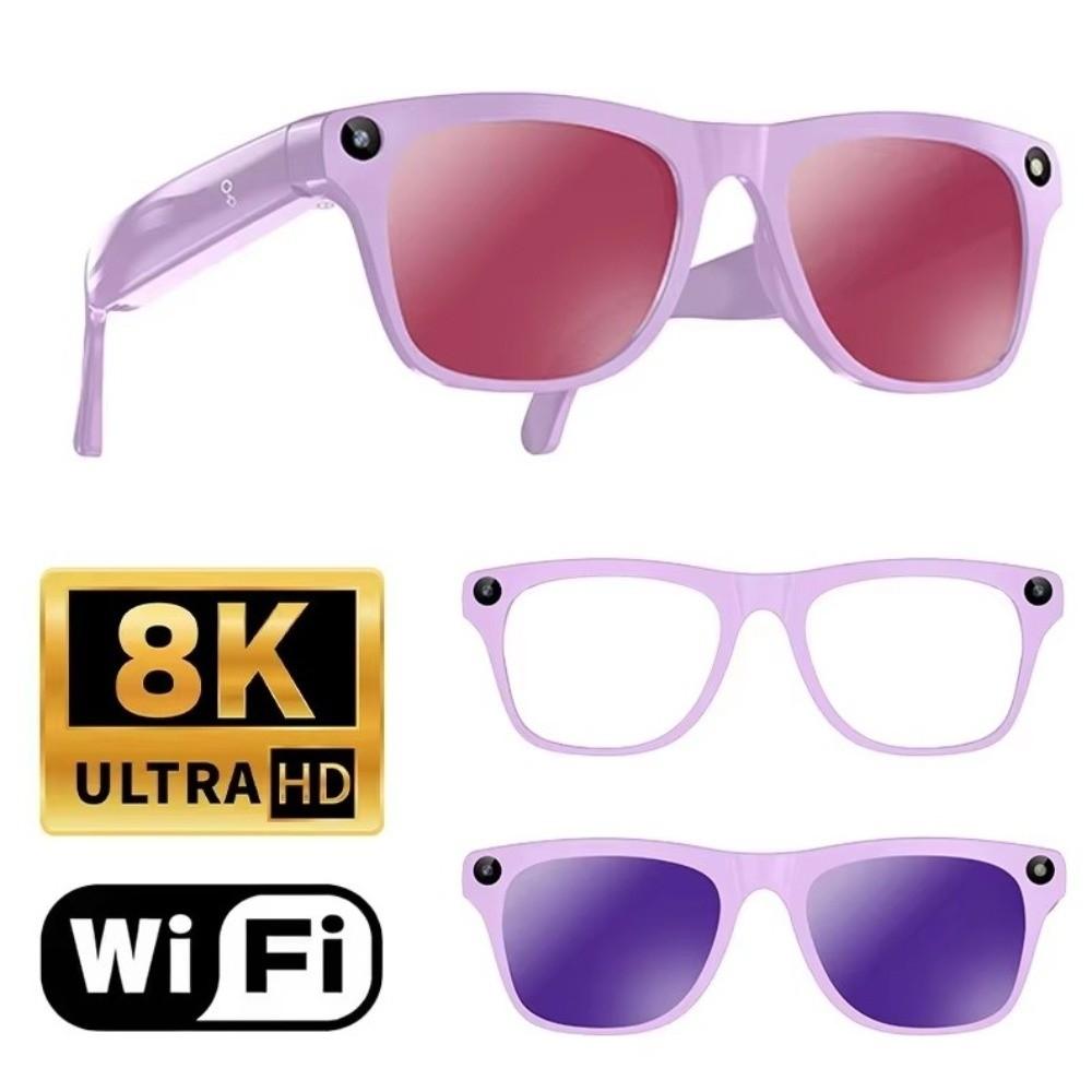 Video Recording Smart AI Glasses 8MP HD Camera Smart Video Glasses Photo Video