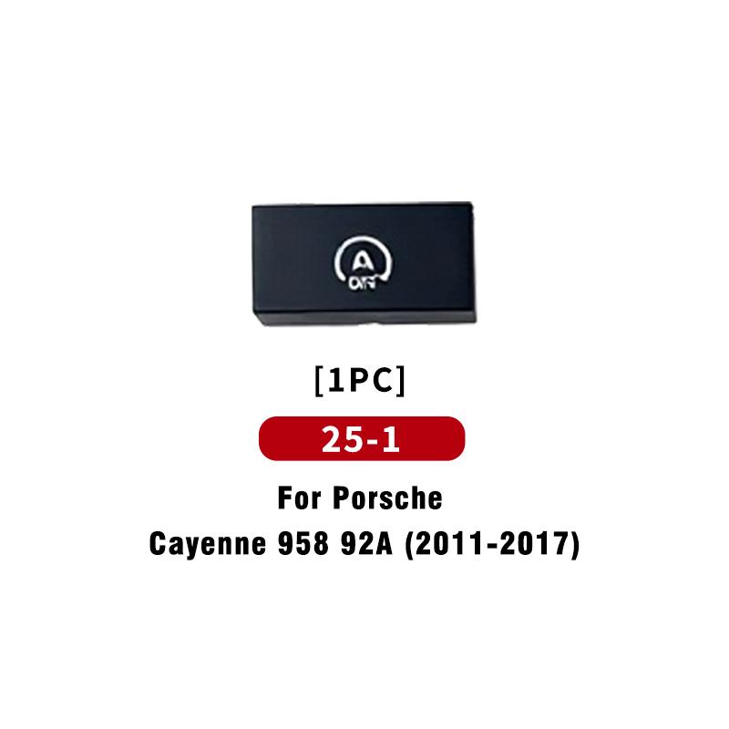 Multi Function Air Conditioning AC Button Keys for Porsche Cayenne 958 Macan 95B Car Interior Central Control Function Buttons