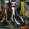 1-20KS Halloweenský Duch Větrný Rukáv Vlajka Vodotěsná Závěsná Venkovní Dekorace na Dvůr Terasa Zahrada Párty Potřeby pro Festival Duchů