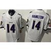 Baltimore Ravens NFL Camiseta de Fútbol Manga Corta Ropa de Equipo Bordada para Hombre Ropa Deportiva para Aficionados