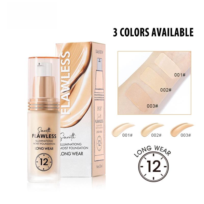 Foundation Liquid Concealer Lasting No Makeup Matte Moisturizing Brightening Foundation Cream Moisturizing