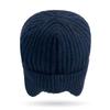 ZHENYUEQI Unisex Fleece-Lined Knitted Hat & Neck Warmer Set