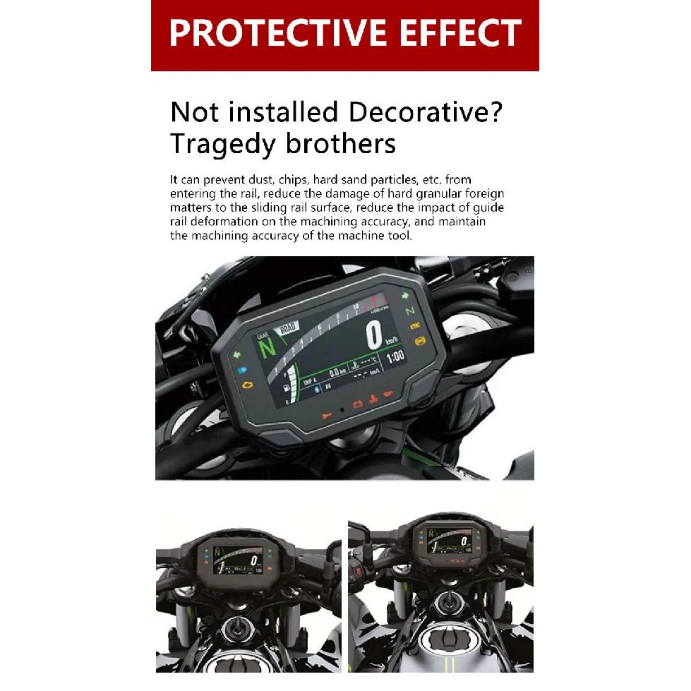 Motorcycle Tachometer For Kawasaki Z900 Z650 Z1000SX Ninja650 ZH2 ZX-10R ZX10R 2020-2022 Odometer Coolant Gauge Fuel Gauge