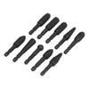 10Pcs Woodworking Grinding Drill 14in Hex Shank Engraving File Rotary Burr Drill Bits Set
