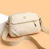Summer New Fashion Women's Messenger Bag Multi-layer Shoulder Backpack Mobile Phone Bag Oxford Cloth Women's Nylon Bag