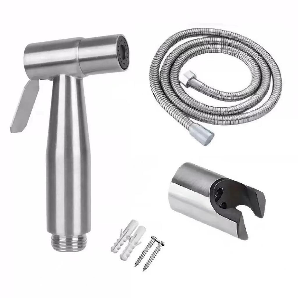 Set Spruzzatore Bidet ad Alta Pressione con Valvola in Acciaio Inossidabile