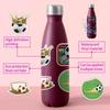50 Football Graffiti Stickers: Creative Waterproof Sports Ball Decals for Water Bottles, Luggage, and Phones