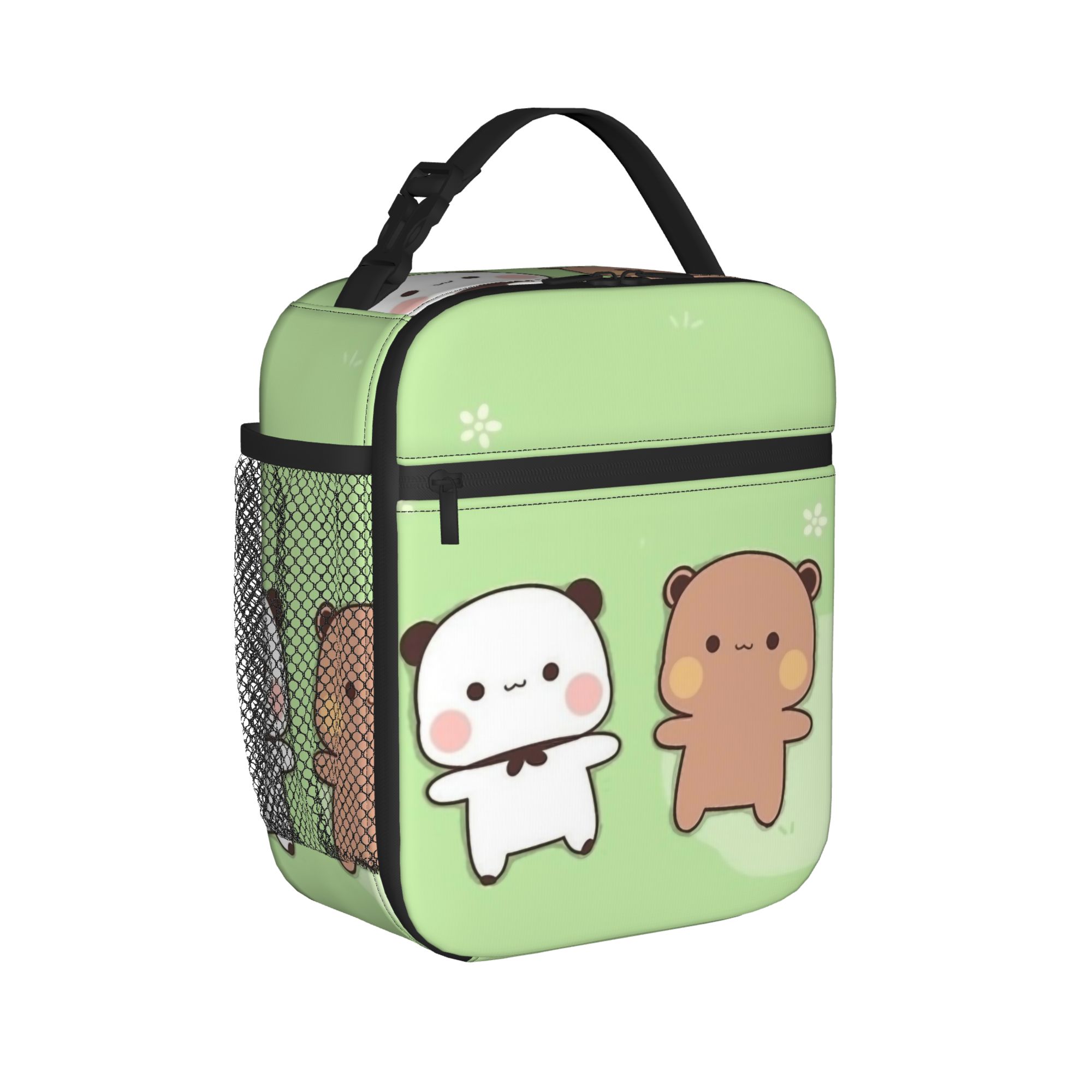 Bear Cartoon Cute Bubu Dudu Thermal Insulated Lunch Bags for Office Portable Food Bag Cooler Thermal Lunch Box One Size
