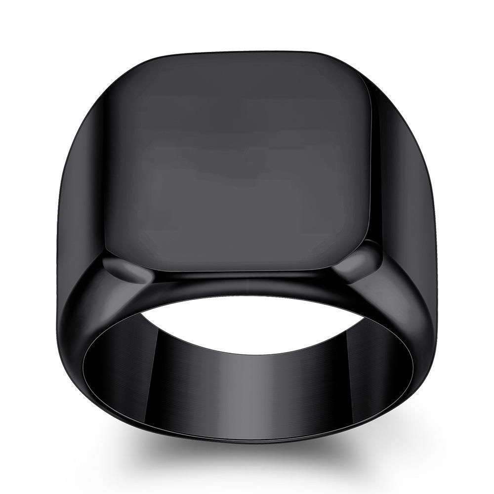 

1Pcs Personalised Initial Engrave A to Z Alphabet ring Stainless Steel Rings 15