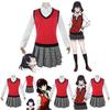Kakegurui Midari Ikishima Outfit Exquisite School Uniform Dress Cosplay Set For Fans