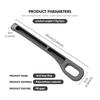 2pcs Car Seat Gap Filler Side Seam Plug Strip Leak-proof Strip For Opel Insignia Astra G J F K Vectra C H Corsa C B D Omega