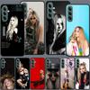 Singer Avril Lavigne Phone Case for Samsung A54 A14 A24 A34 A17 A37 A57 A55 A35 A25 A15 A07 A05S A04S A12 A22 A32 A52S A72 Galax