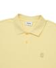 COVERNAT C Logo Cool Pique T-Shirt Yellow
