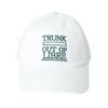 OUT OF TRUNK TRUNK Basic Ball Cap (White)
