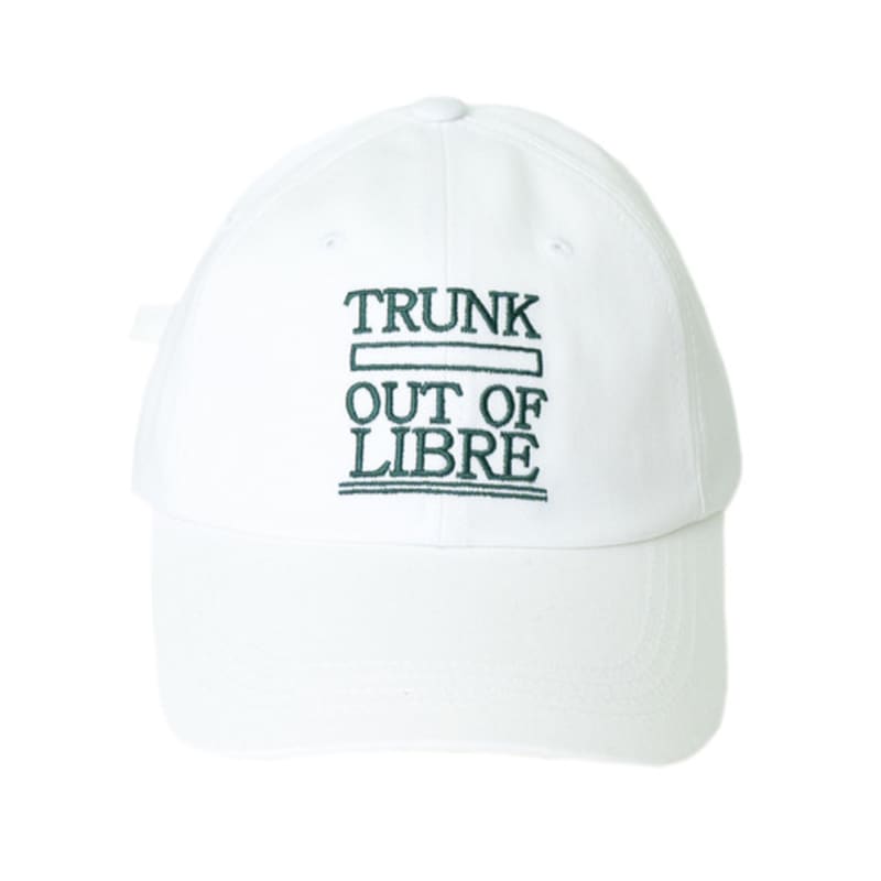 OUT OF TRUNK TRUNK Basic Ball Cap (White)