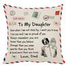 Home Linen Pillow Cover Nordic Simple American Retro Print Office Pillow Cover Sofa Cushion