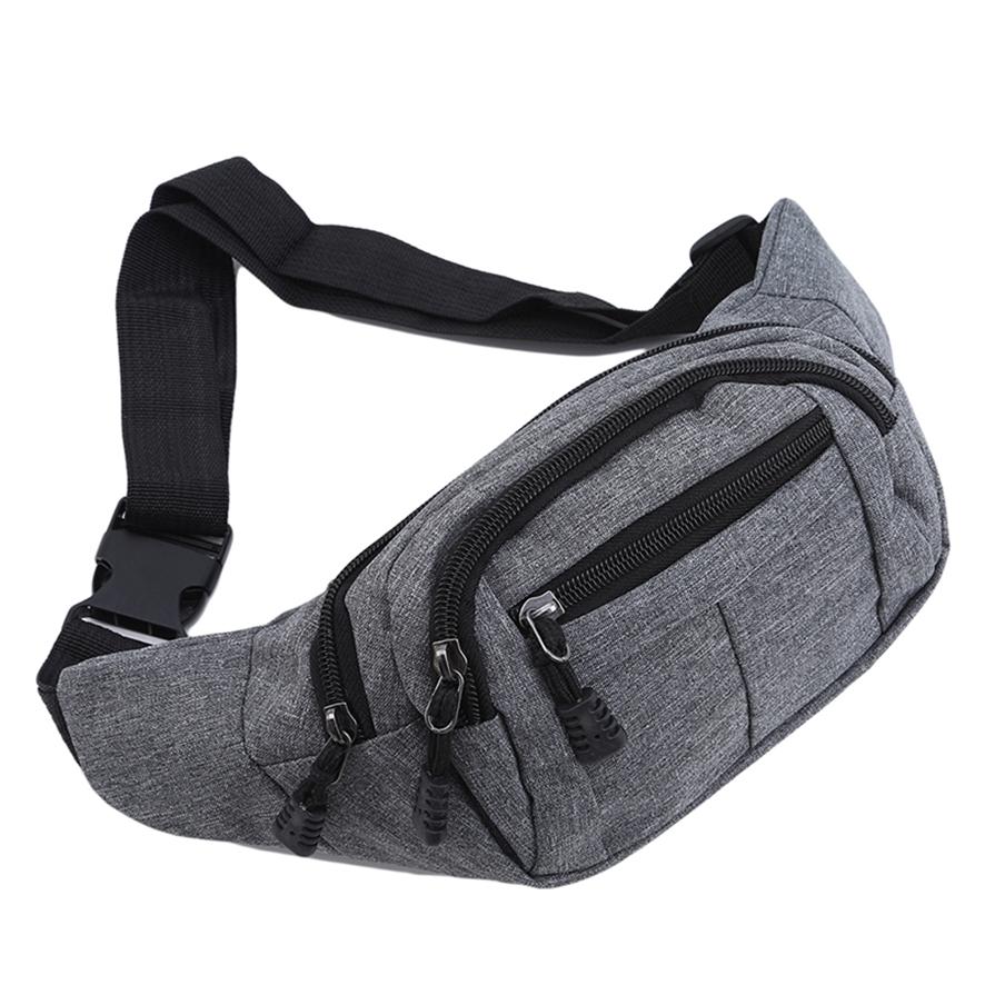 Unisex Large Capacity Wearable Sports Waist Bag