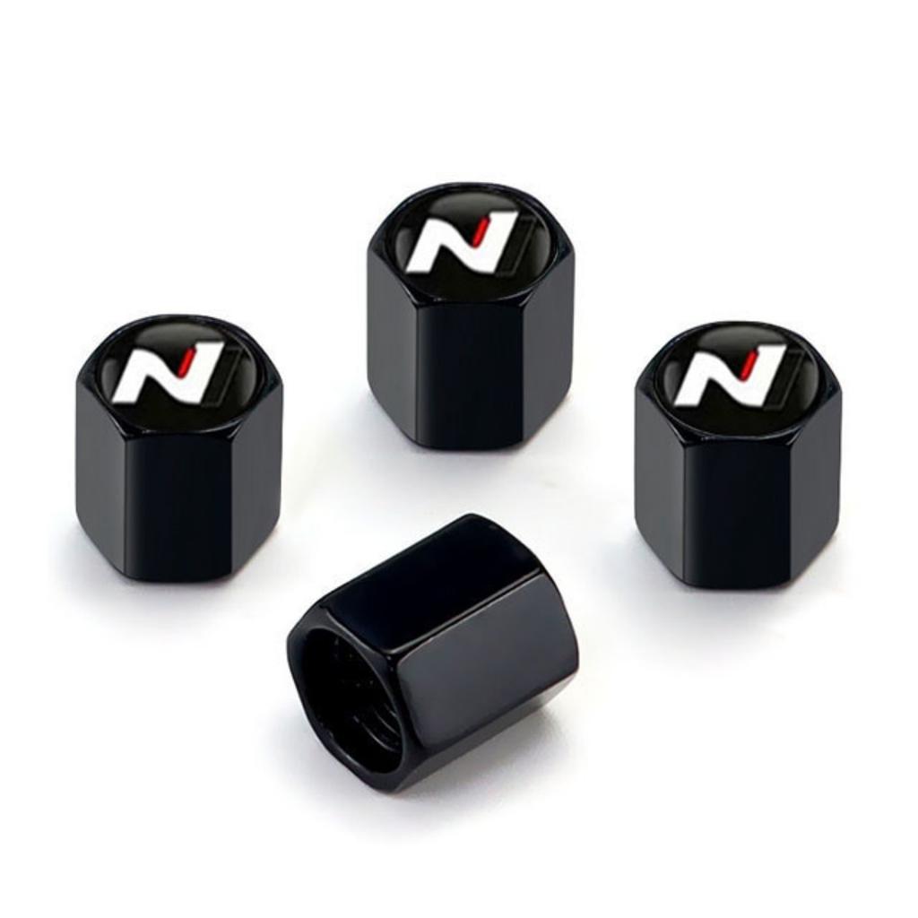 4Pcs Metal Tire Valve Caps Dustproof Car Tyre Wheel Stem Air Valve Dust Cover Auto Decoration Accessorie