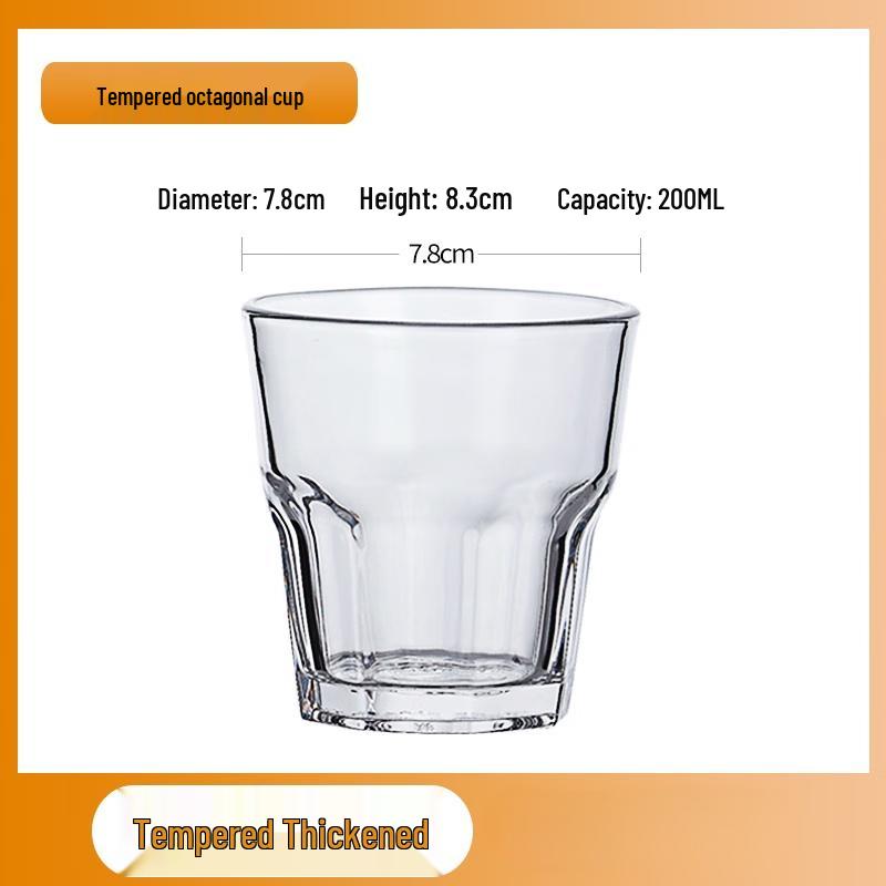 

Tempered Octagonal Glass Tumbler Set