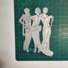 Dancer Cutting Dies Embossing Stencils for DIY Scrapbooking Album Card Photo