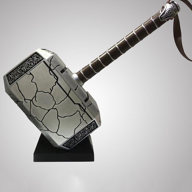 

Second Generation Light-Up Thor s Hammer Alloy Model - Large Size Avengers Merchandise