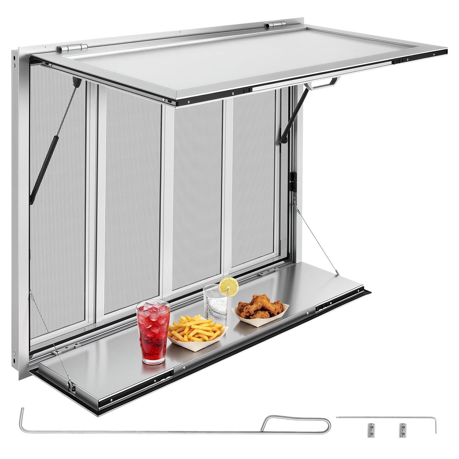 VEVOR Concession Window Folding Shelf 1220x915mm