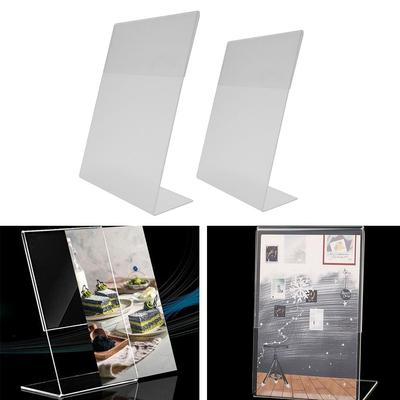 Photos Display Stand Tickets Transparent 1pc Business Cards
