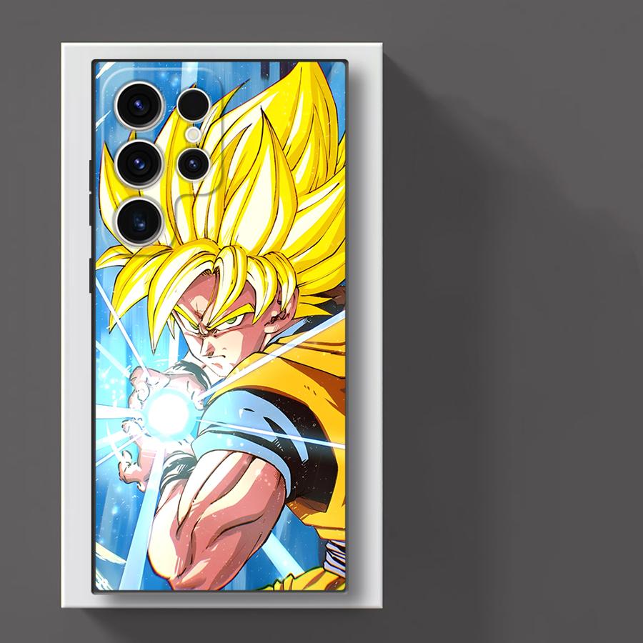 Dragon Ball Cartoon Goku Black Soft Phone Cover Case for Samsung Galaxy S23 Ultra S20 S25 Edge S21 FE S24 Plus