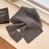 Sciarpa a triangolo in lana merino australiana lavorata a maglia per donna - Versatile, Calda, Sciarpa casual