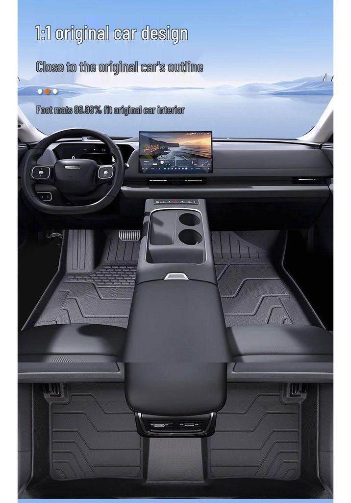 Haval Xiaolong MAX TPE Floor Mats: Full Coverage Carpet Set for Haval Vehicles