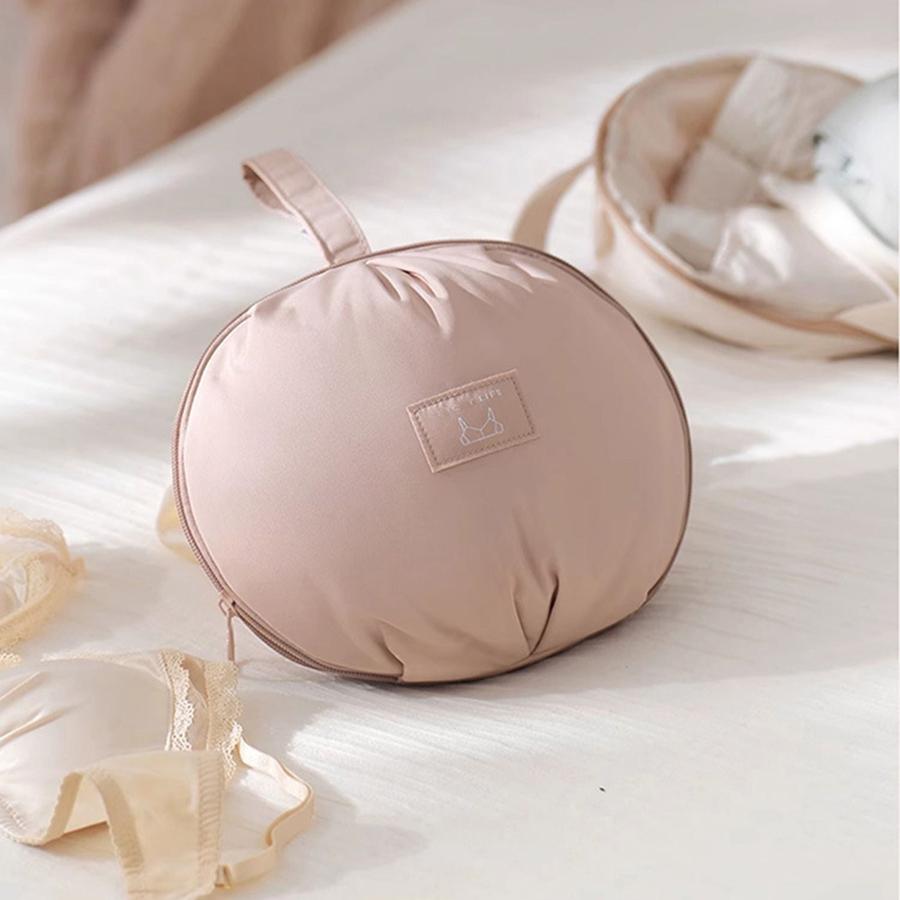 

Портативная сумка для хранения нижнего белья, органайзер для носков, дорожная одежда, разделитель для бюстгальтеров и носков, сумка для сортировки одежды, дорожные принадлежности розовый