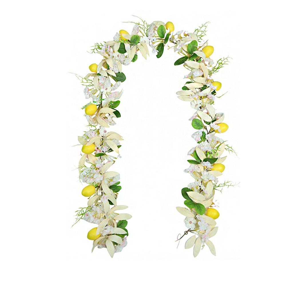 

Elegant Artificial Lemon Garland Spring Faux Fruit Vine Outdoor Garden Decor Style 4