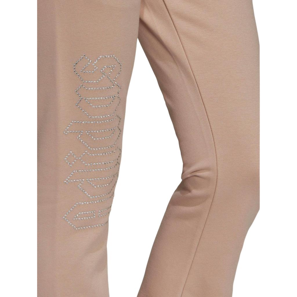 Adidas 2000 Luxe Open Hem Track Pants Knitted Sweatpants Women's Pearl Gray HF6770