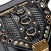 Chain Bag Women's Small Bag Steampunk Retro Motorcycle Bag Women's Shoulder Messenger Bag Women's Waist Bag