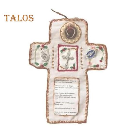 

1/2 шт., сшитый вручную карманный алтарь, мини-скрипт, вера, молитва, карманный карманный карманный карман с вдохновляющими цитатами Иисуса, христианские подарки 1pc