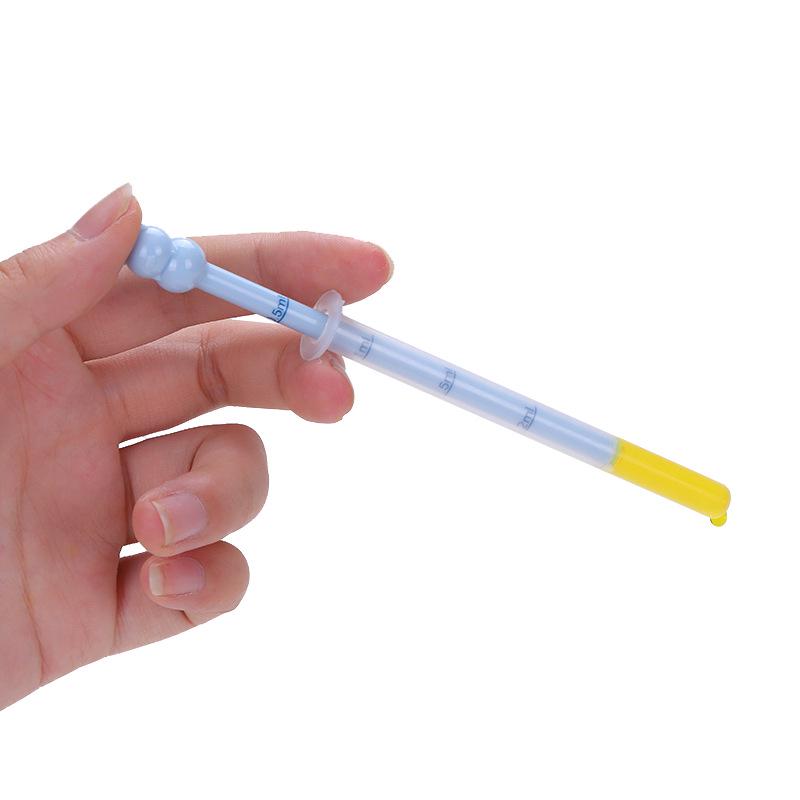 Dora Dora Baby Cartoon-Shaped Medicine Feeder, Upgrade Version, Push-Type with Scale 6212