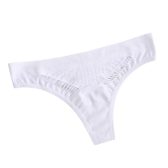 

Модные женские трусы с подтяжкой бедер, защитное дышащее женское бесшовное нижнее белье с низкой посадкой, повседневная одежда белый