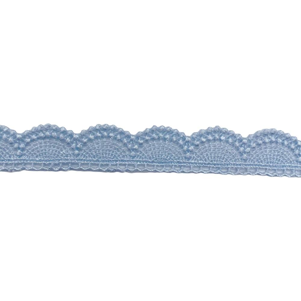 For Women 15 Yards Lace Trim Single Sided Colorful Embroidery Lace Various Colors Semicircle Shape DIY Trims Handmade Decoration