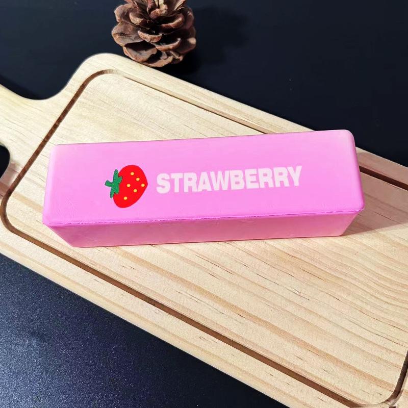 Slow Rebound Colorful Butter Stick Squishy Stress Toy