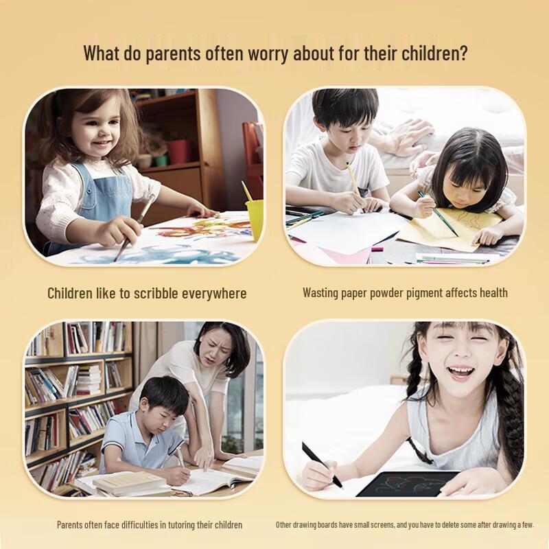 NEWMINE 20-inch Rechargeable LCD Electronic Drawing Tablet